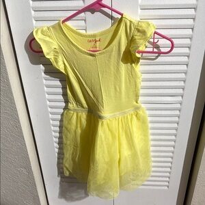 Cat & Jack Sunny Yellow Tulle Dress 🤍💚